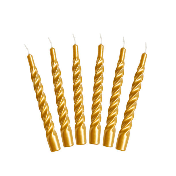 Kunstindustrien -Candle with a twist - Tischkerzen