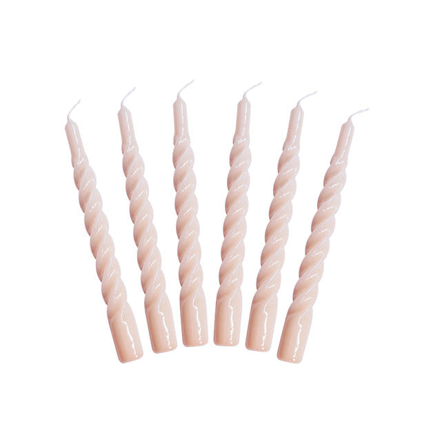 Kunstindustrien -Candle with a twist - Tischkerzen