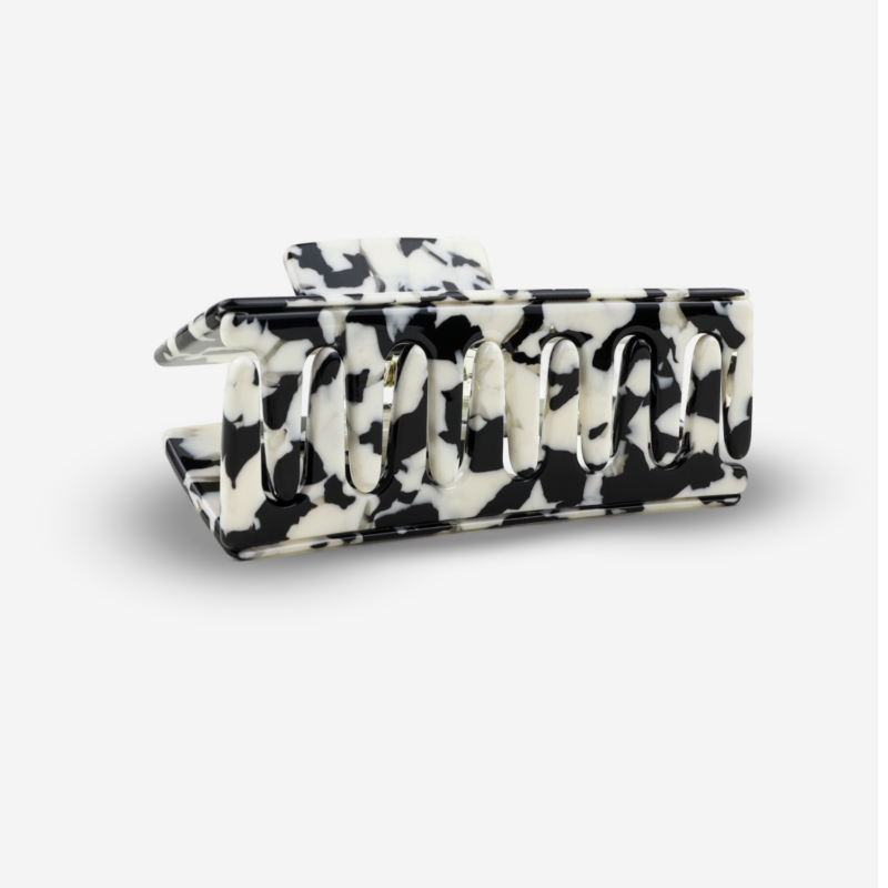 Sasstie Haarklammer 'Crush Black Marble'