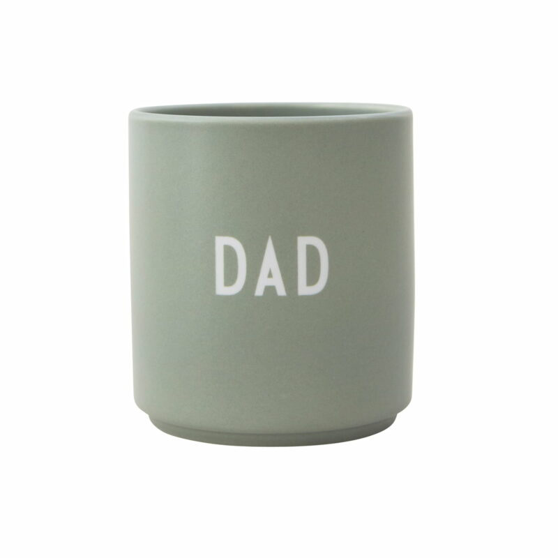 Porzellanbecher 'DAD' Designletters