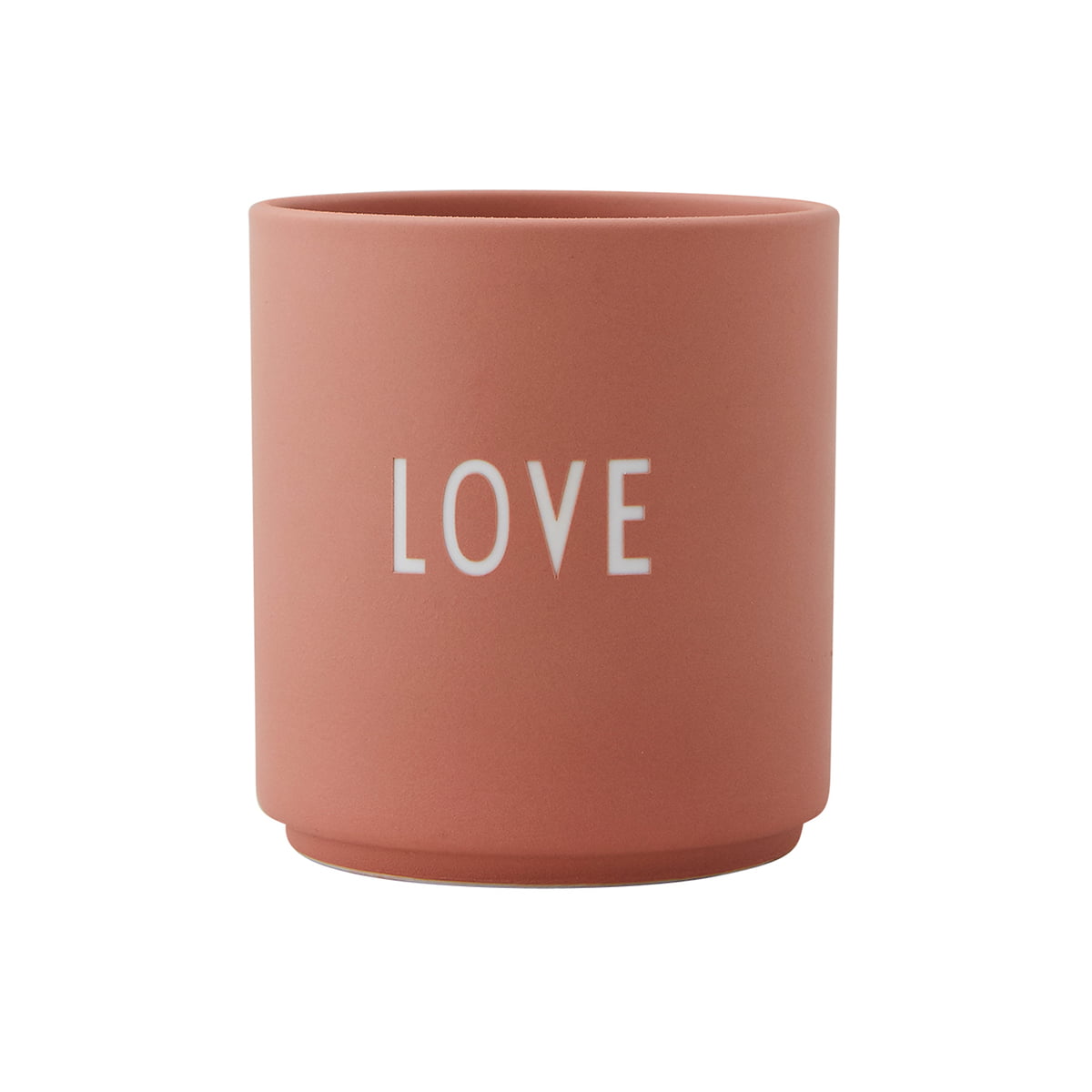 Porzellanbecher 'LOVE' Designletters