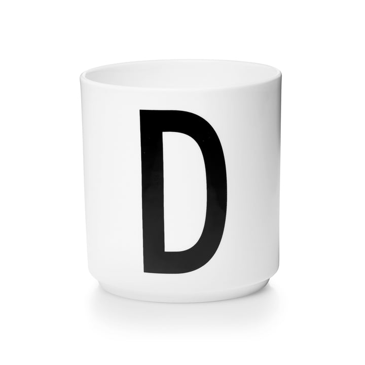 Porzellan Becher Buchstaben DesignLetters Personal Cup