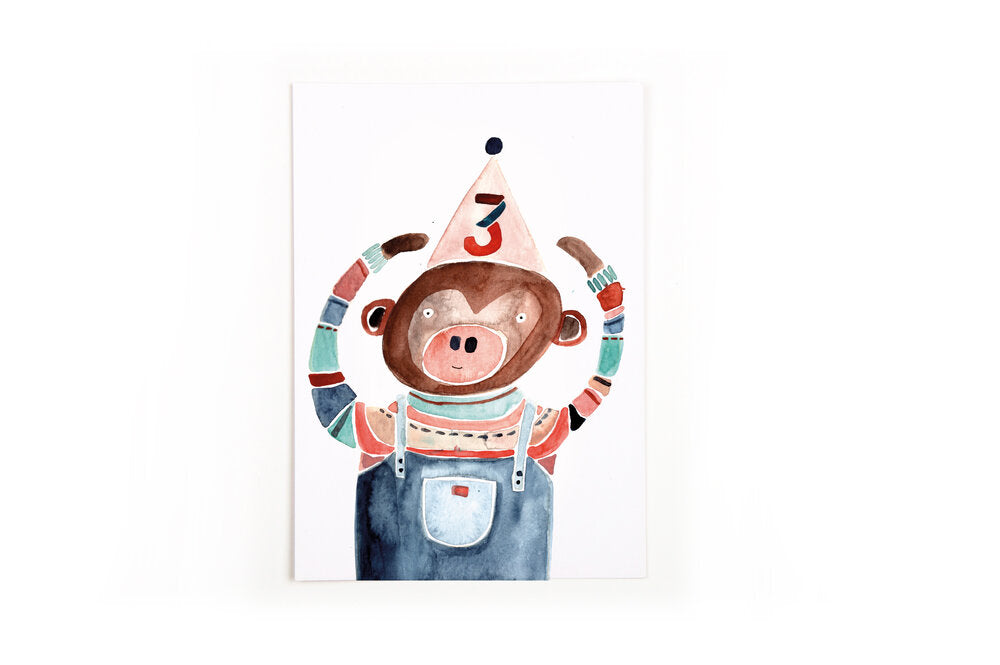 Postkarte '3' GretasSchwester