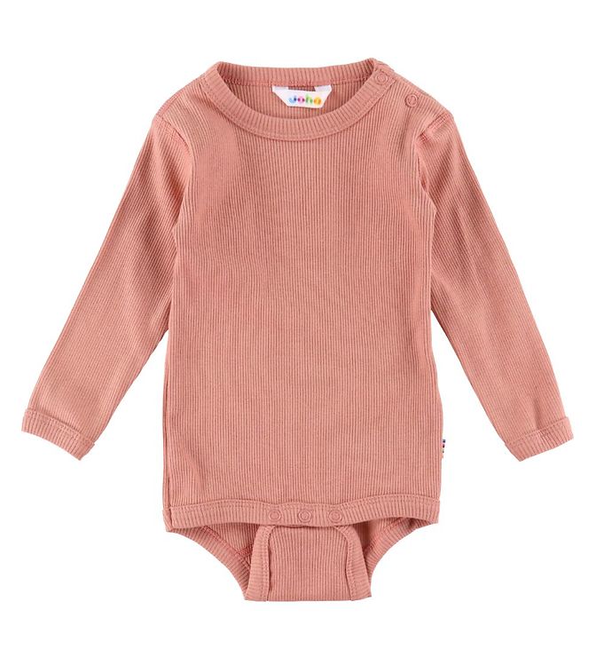 Langarm Body Baumwolle Joha 'Rosa'