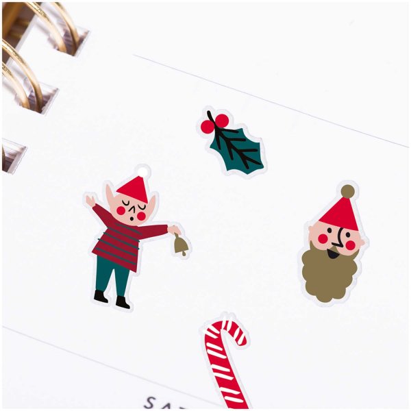 PAPER POETRY Gel-Sticker 'Jolly Christmas Classic'
