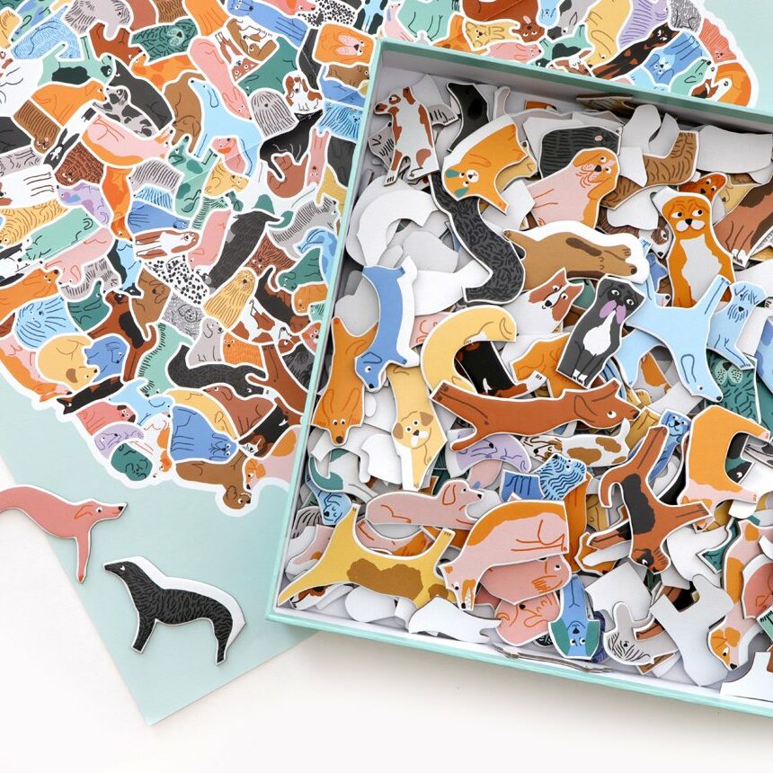 299 Hunde und eine Katze I Puzzle  Laurence King Verlag