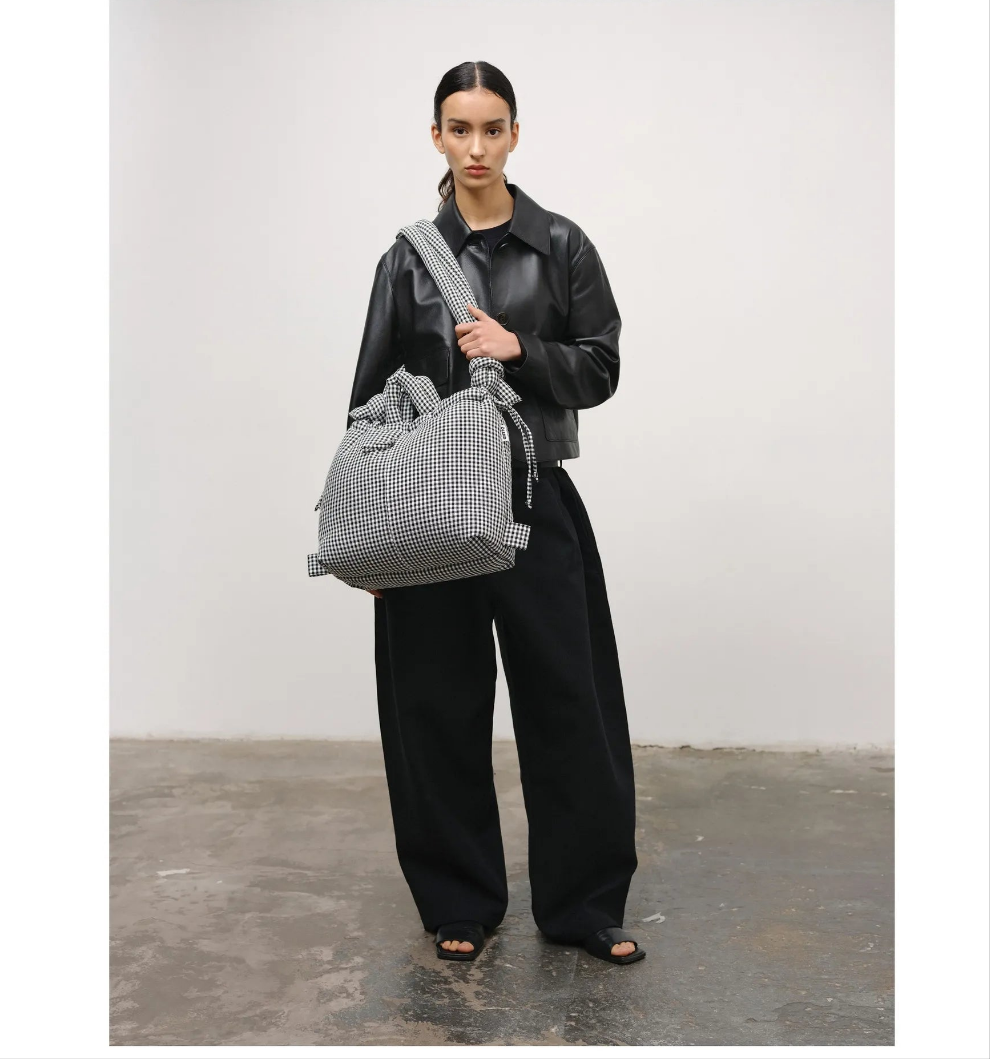 Ölend -Ona Softbag: Vichy schwarz