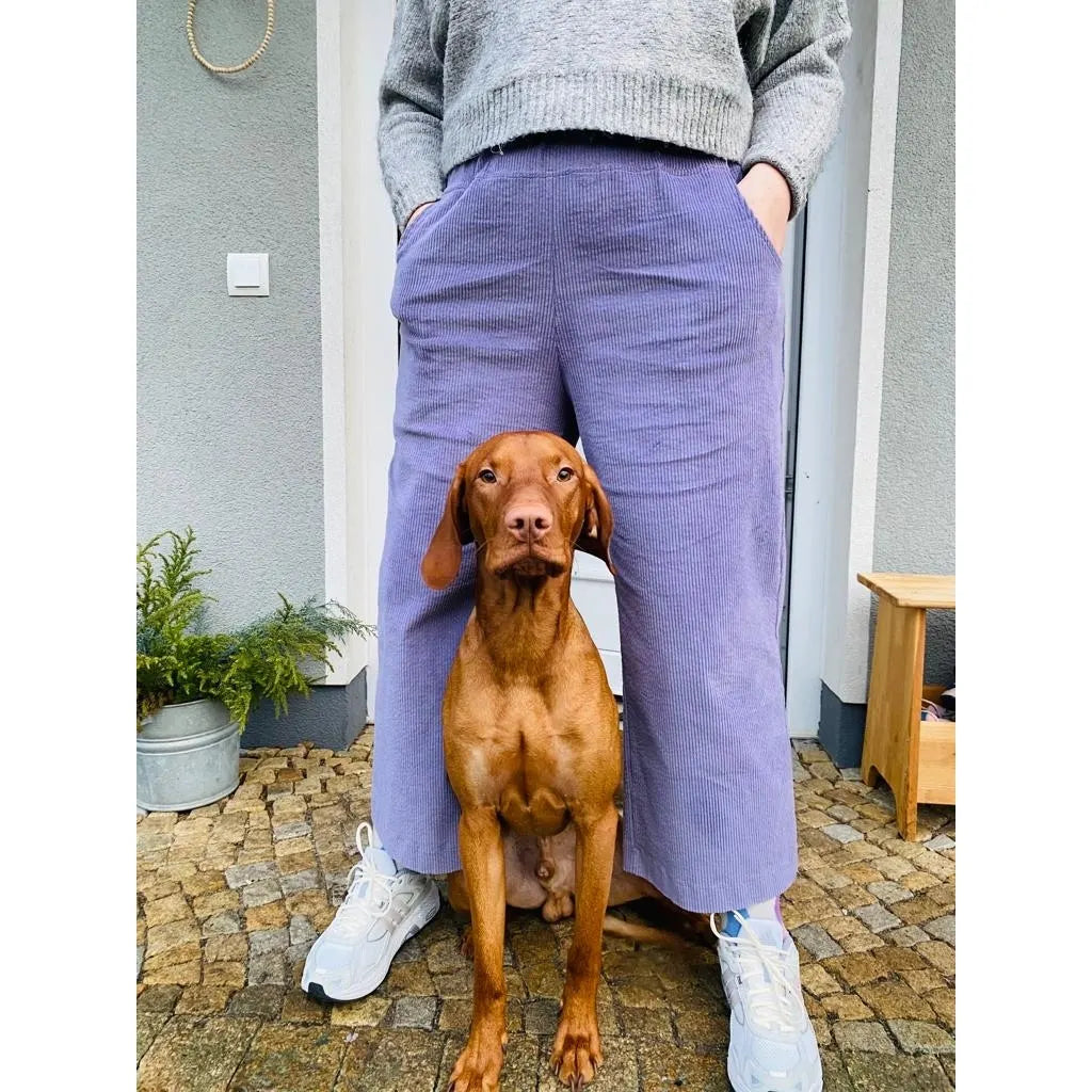 CORDULA Cord Culotte Ladies 'beeriges rosa'