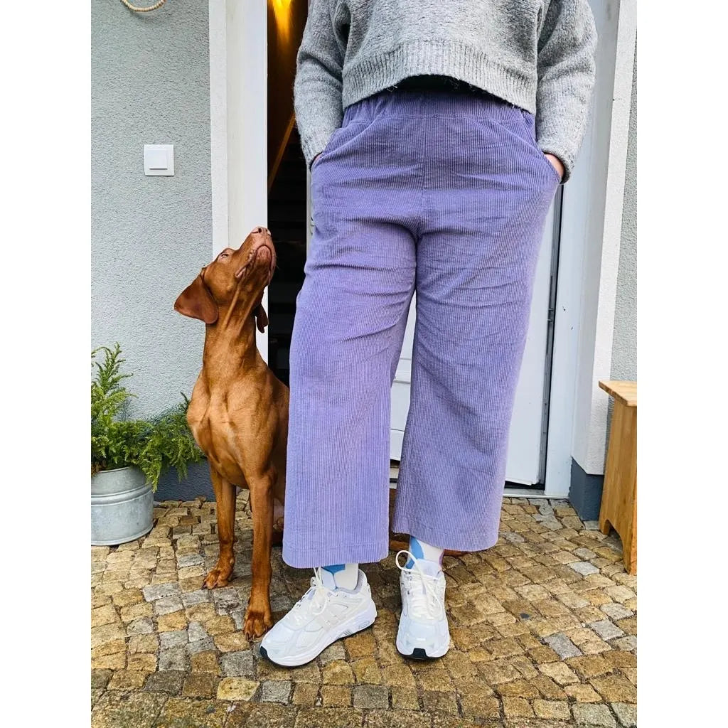 CORDULA Cord Culotte Ladies flieder