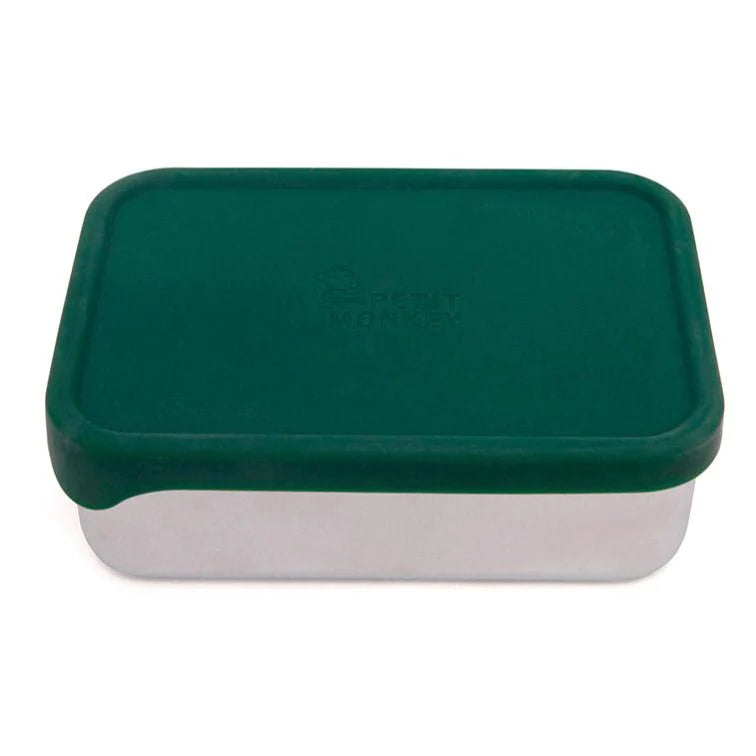 Petit Monkey Lunchbox 'Riley/Pine'