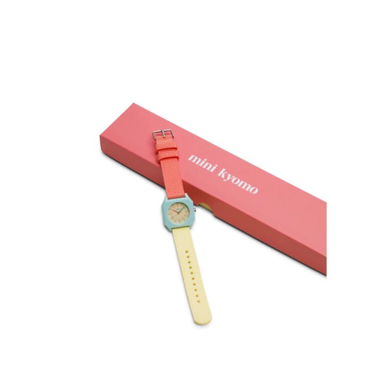 mini kyomo Armbanduhr 'Bubble Gum'