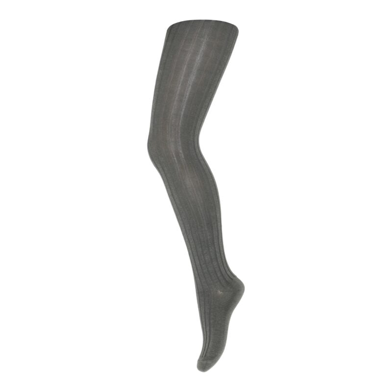MP Denmark Cotton Rib Strumpfhose 'Agave Green'