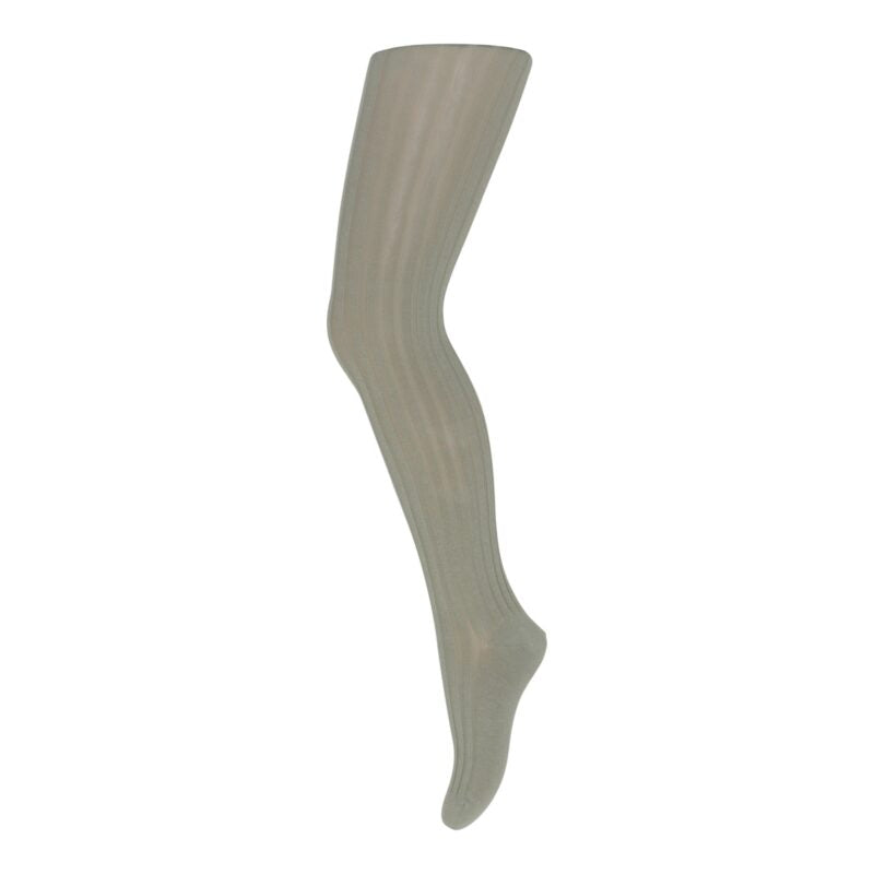 MP Denmark Cotton Rib Strumpfhose 'Desert Sage'