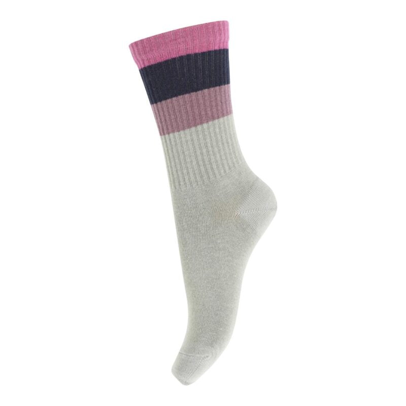 MP Denmark Socken 'wide stripes - seagrass'