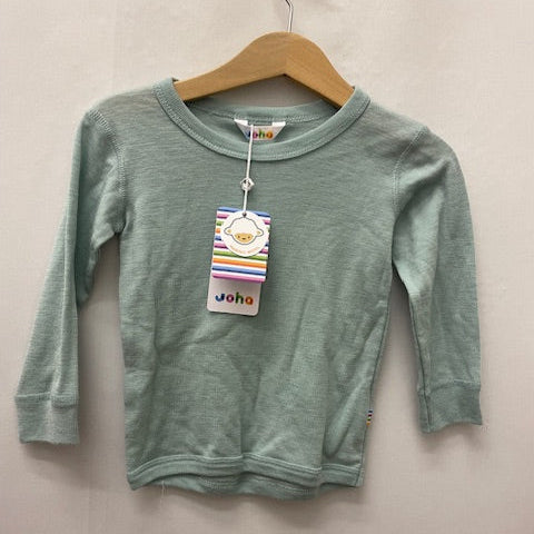 Joha Longsleeve Merinowolle hell Mint Sommerwolle
