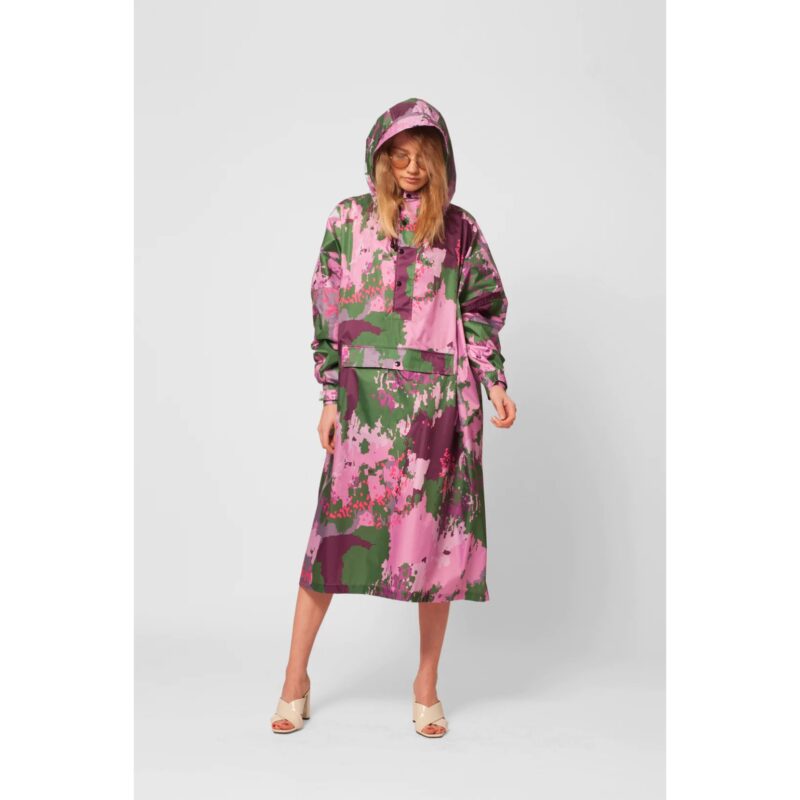 Rainkiss Regenponcho 'Digi Spring Camo'