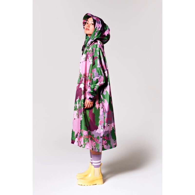 Rainkiss Regenponcho 'Digi Spring Camo'