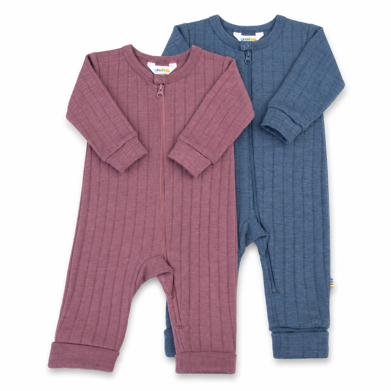 Joha Jumpsuit Wolle Seide 2 in 1 foot, diverse Farben