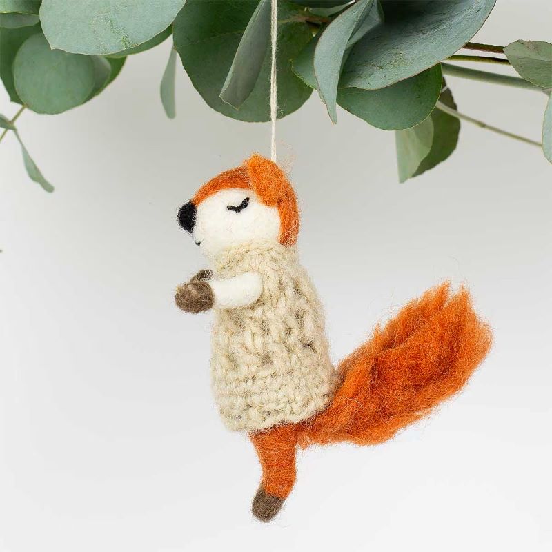 A World of Craft Weihnachtsanhänger 'Lady Fox'
