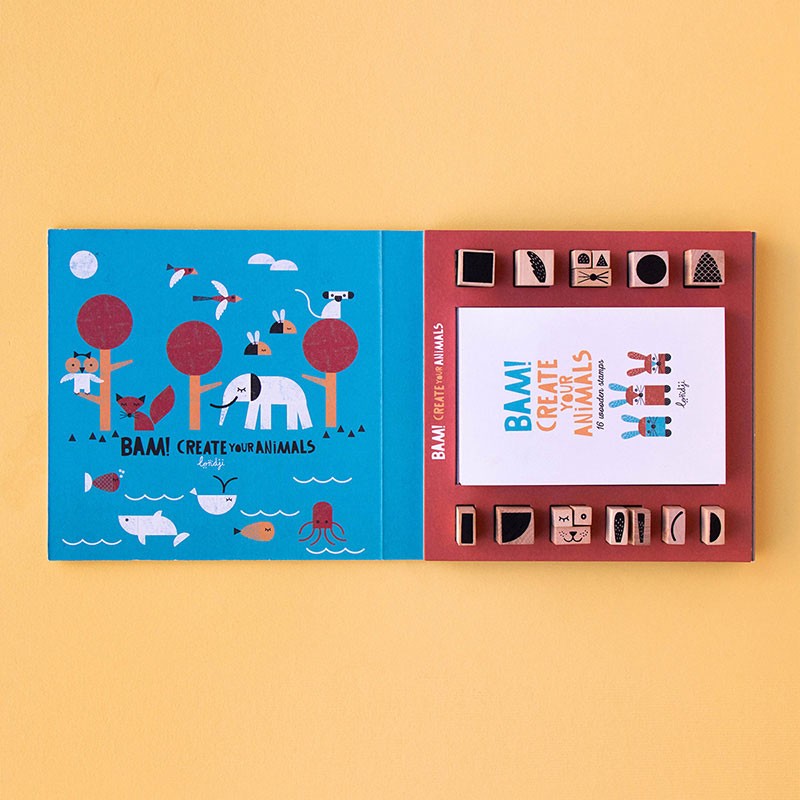 Londji Stempelset 'BAM! Animals'
