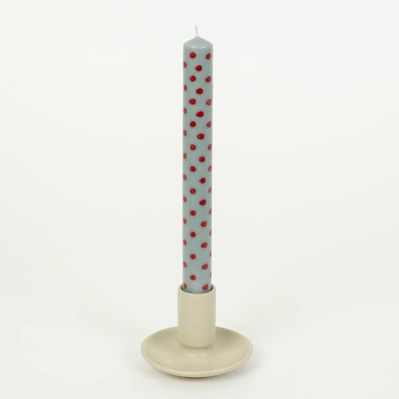 A World of Craft gepunktete Kerzen 2'er Set -unterschiedliche Farben-