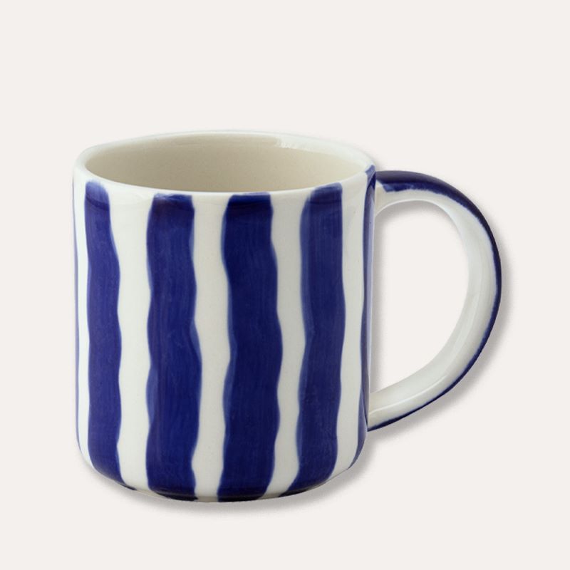 Magazin Minori Becher 'Stripes - mare blue'