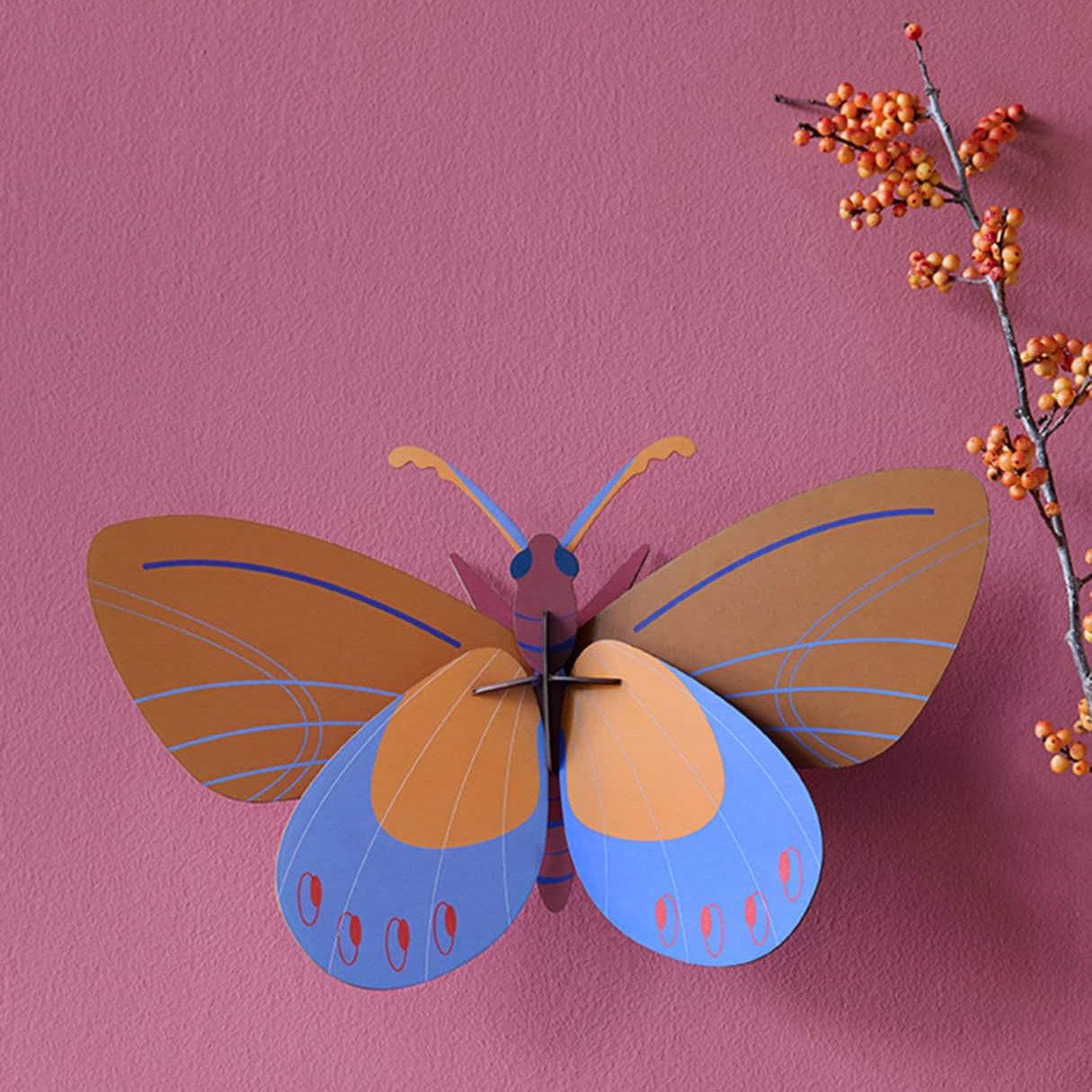 Studio ROOF 'Ochre Costa Butterfly'