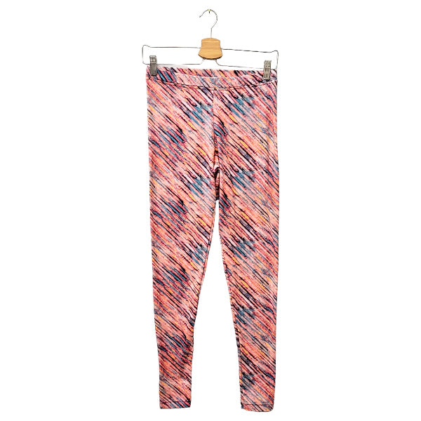 Leggings 'rosa mint schräg'