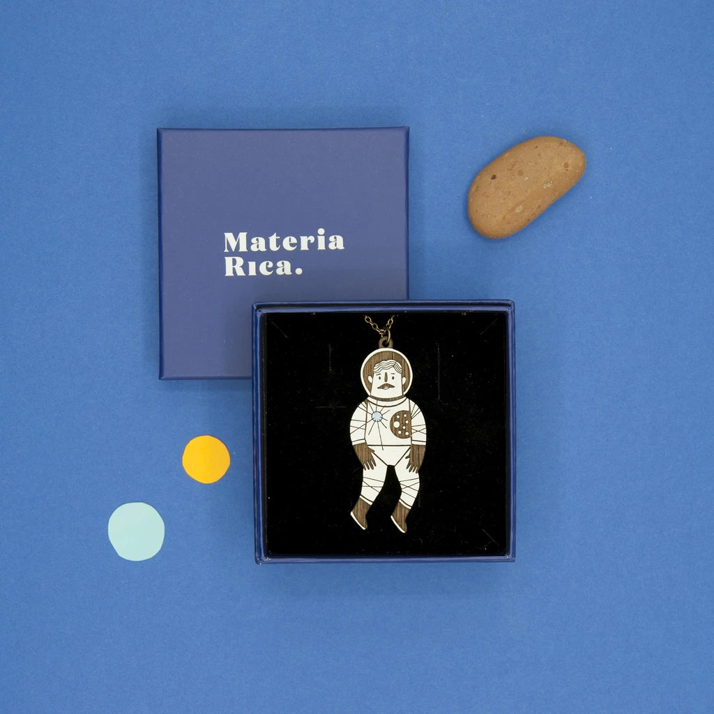 Kette Pilot Astronaut Materia Rica