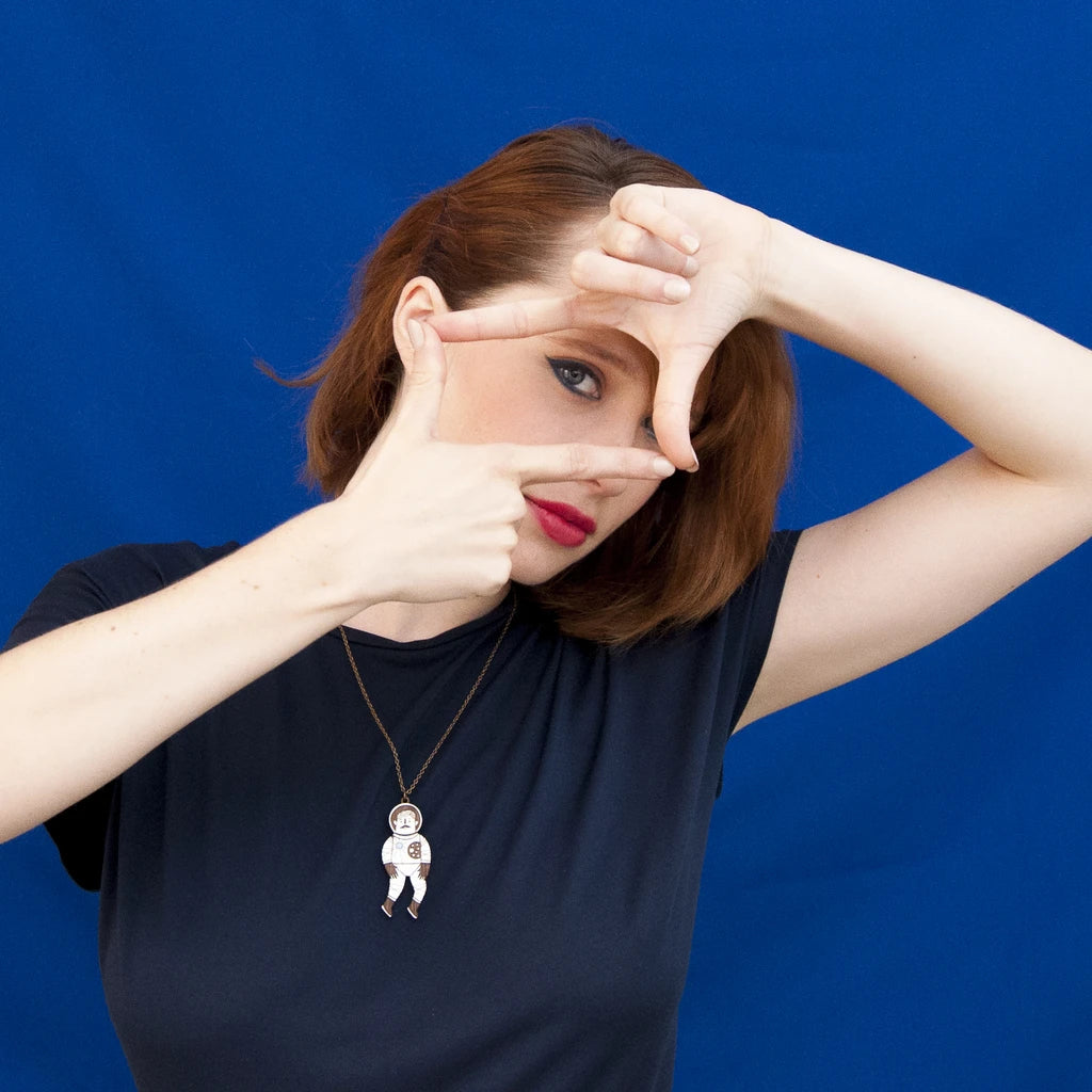Kette Pilot Astronaut Materia Rica