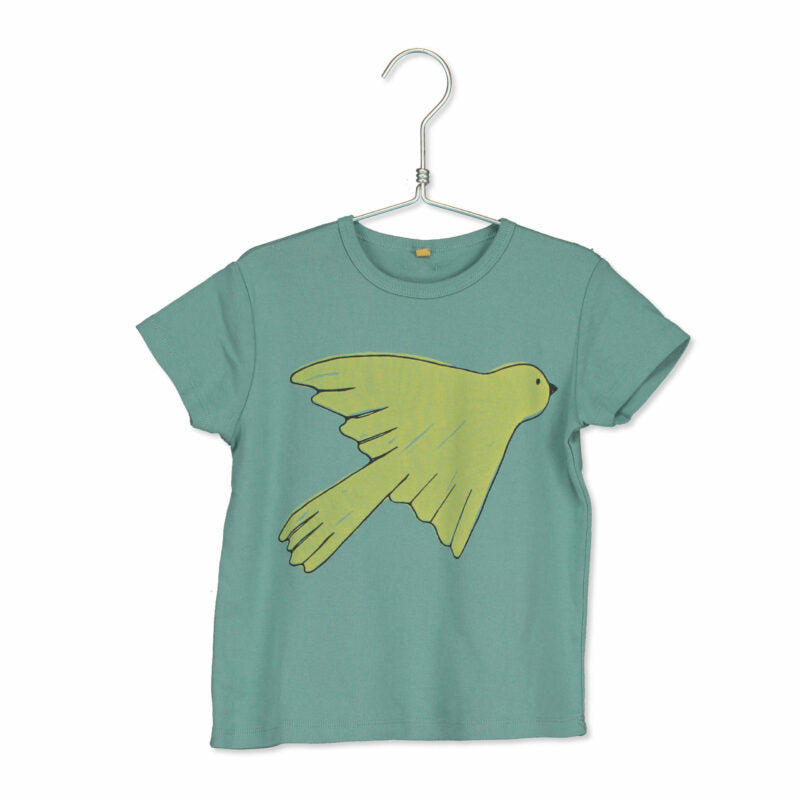 Retro T-Shirt 'Big Bird/Light Blue' Lötiekids