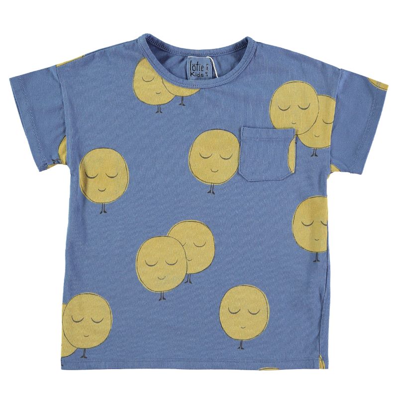 T-Shirt 'Moons' Lötiekids (Blue)