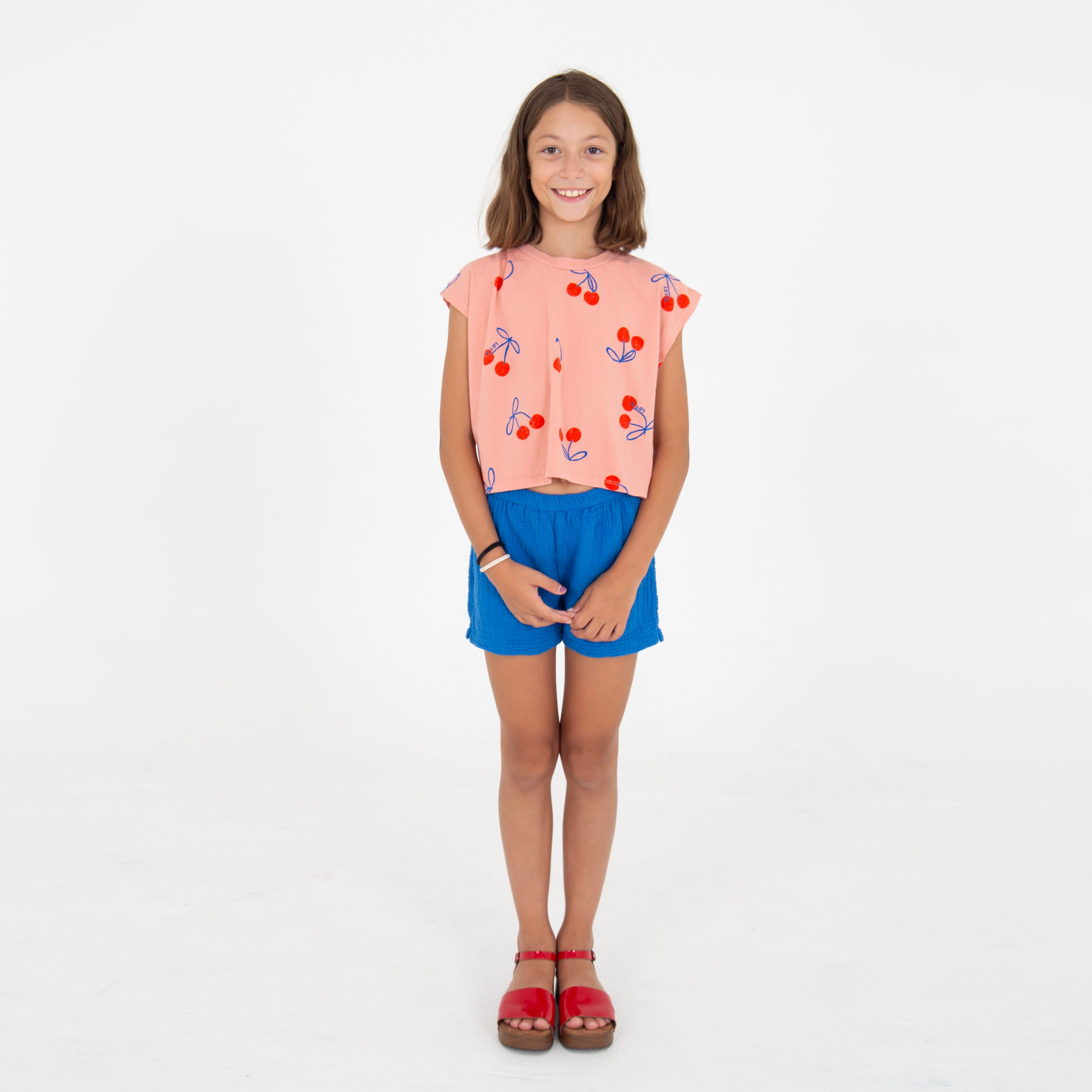 Lötiekids Crop Top Clay Pink