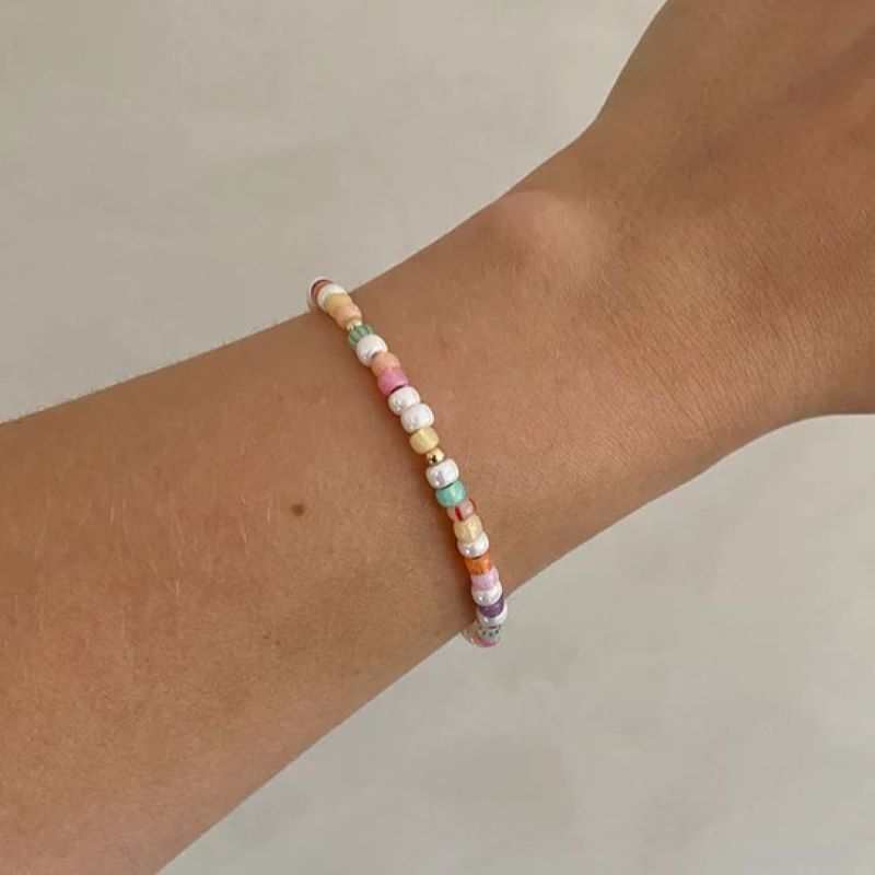 SanSan Armband aus Glasperlen 'LULA fruit cocktail'