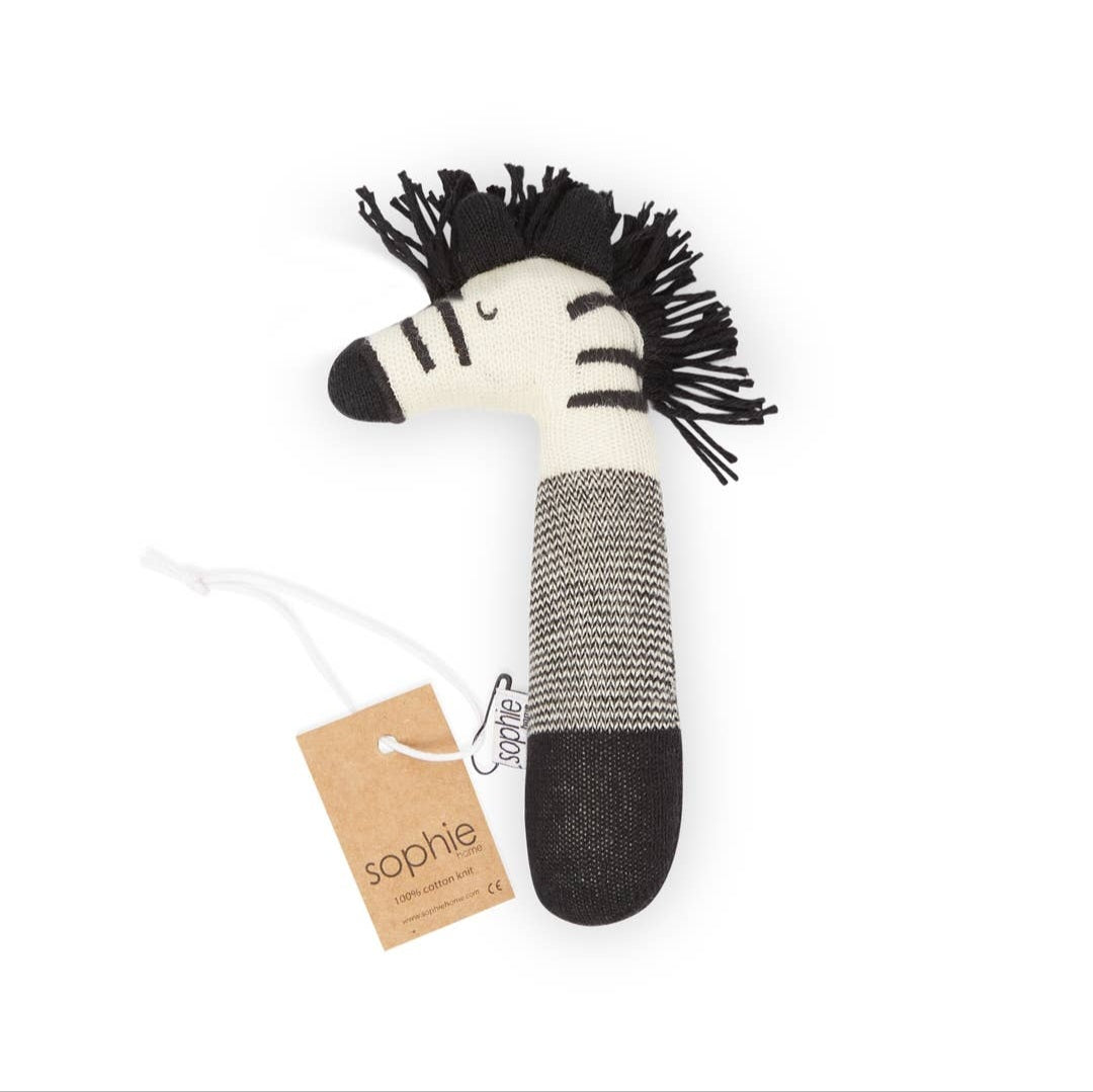 Sophie Home - Baby Rassel 'Zebra''