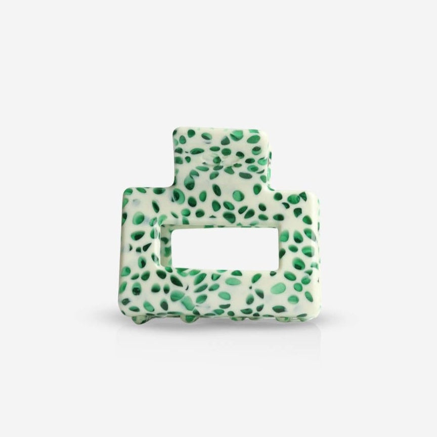 Sasstie Haarklammer 'Lib Oliv Dot'