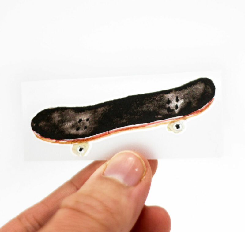 Bügelbild 'Skateboard' von Halfbird