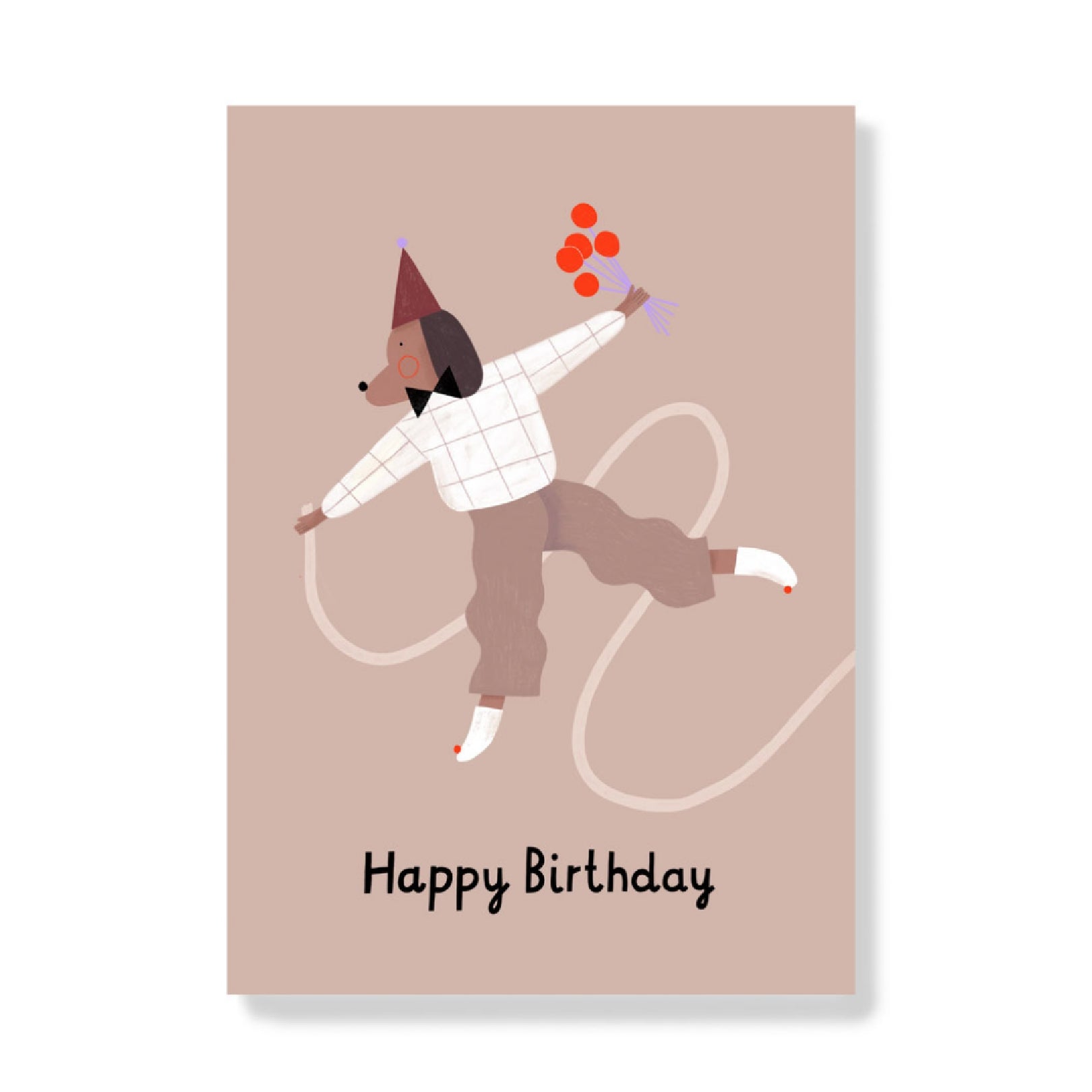 Postkarte 'Birthday Dog' Anna Katharina Jansen