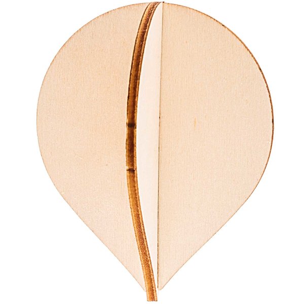 MADE BY ME Steckchristbaumkugeln 'natur'