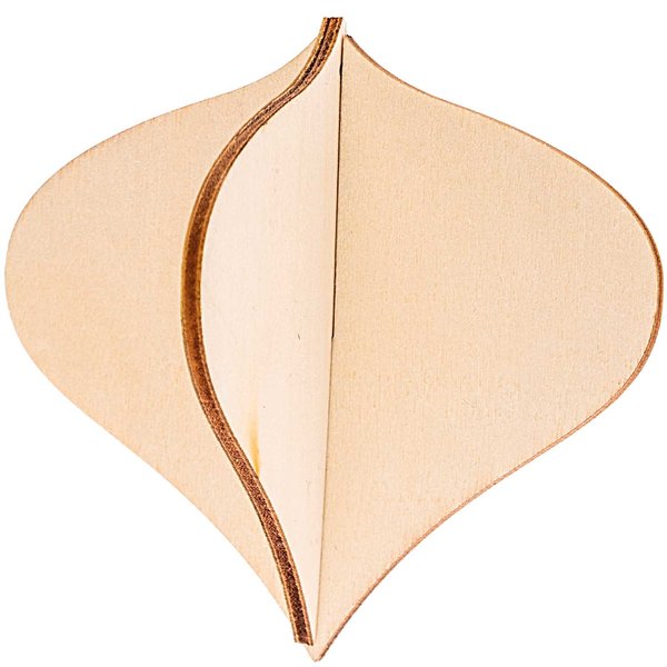 MADE BY ME Steckchristbaumkugeln 'natur'