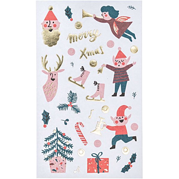 PAPER POETRY Sticker 'Jolly/Classic/Christmas'