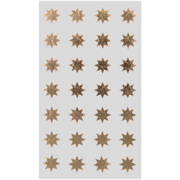 PAPER POETRY Sticker Sterne 'Gold'