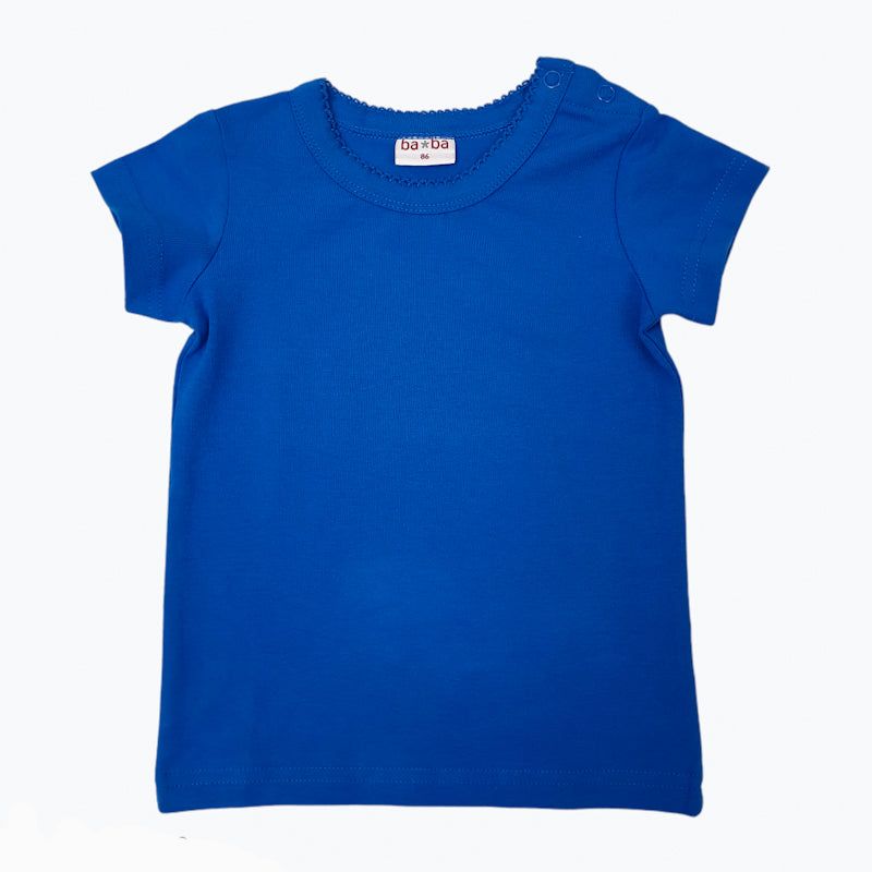 T-Shirt 'knallblau' Baba Kidswear