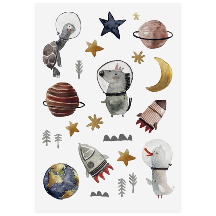 Bio Tattoo 'Space' nuukk