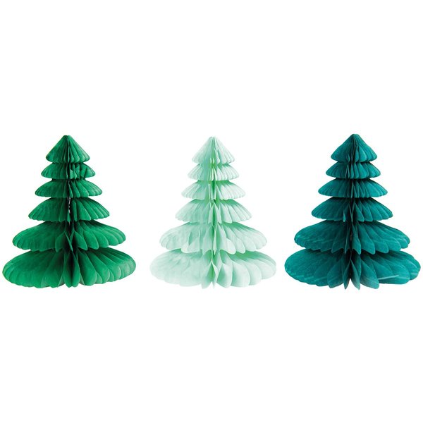 Wabenpapier Tannenbaum 'grün'