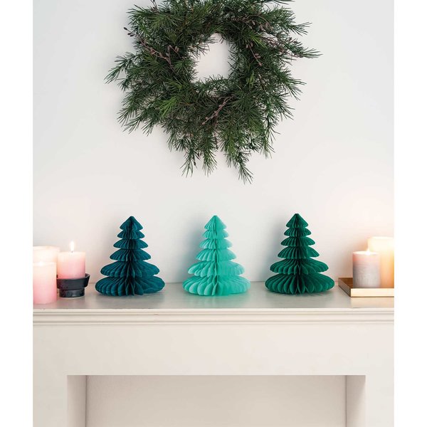 Wabenpapier Tannenbaum 'grün'