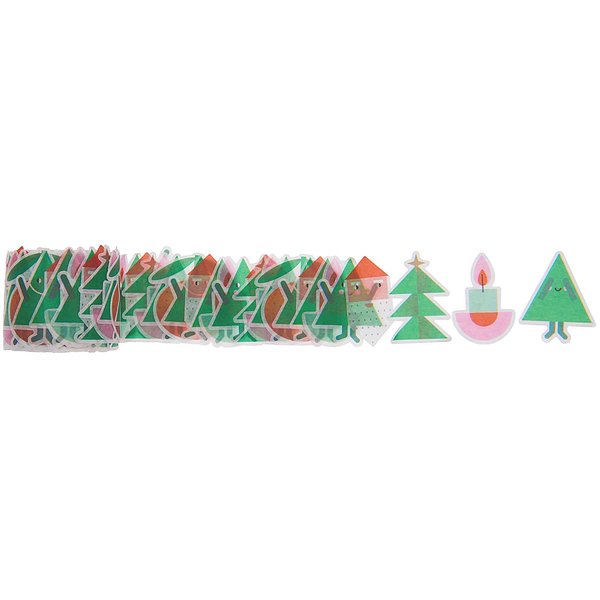 Rico Design Washi Tape Sticker 'Weihnachstfiguren'