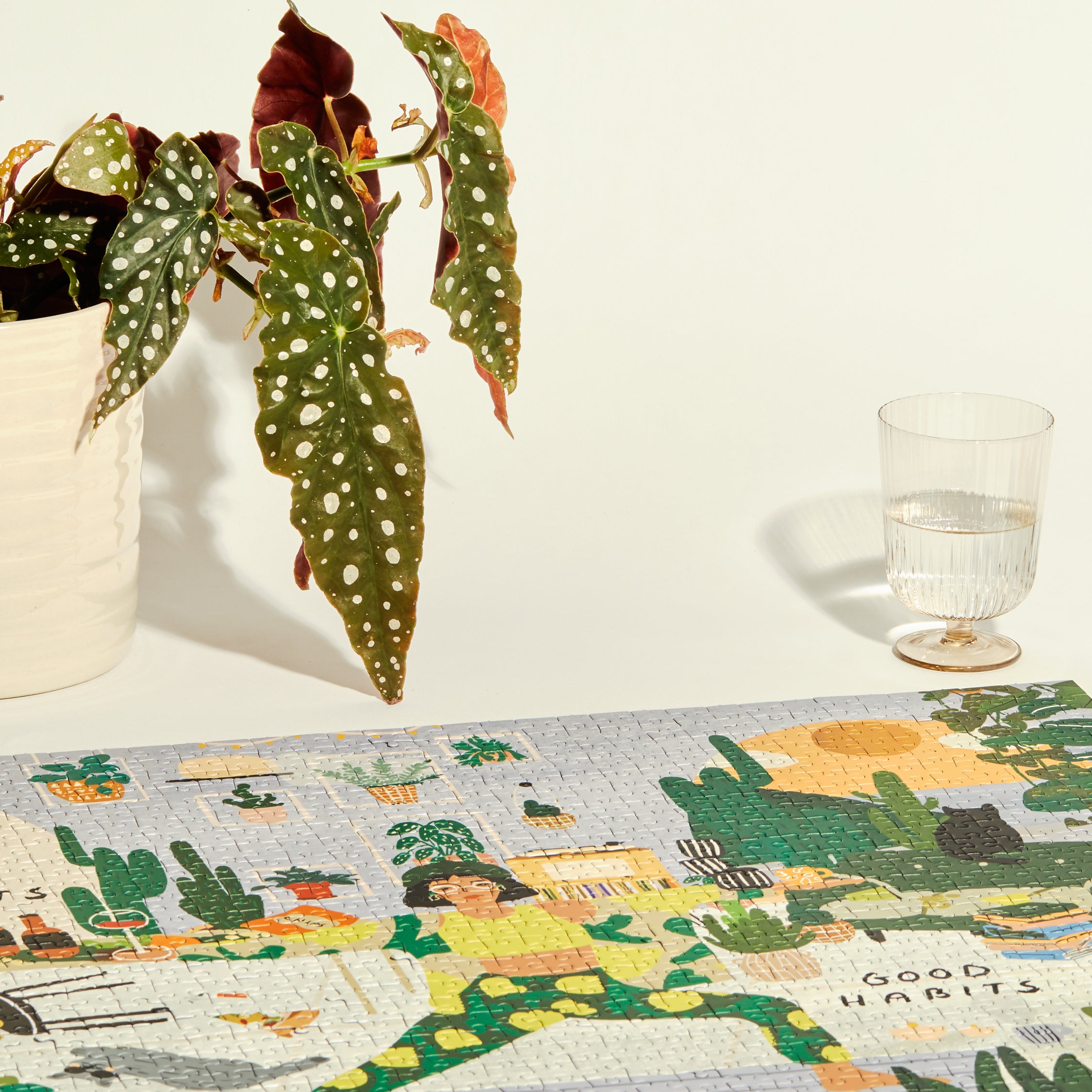 Puzzle 'Good Habits, Bad Habits' von Y.Illustrations - 1000 Teile' Wonderpieces