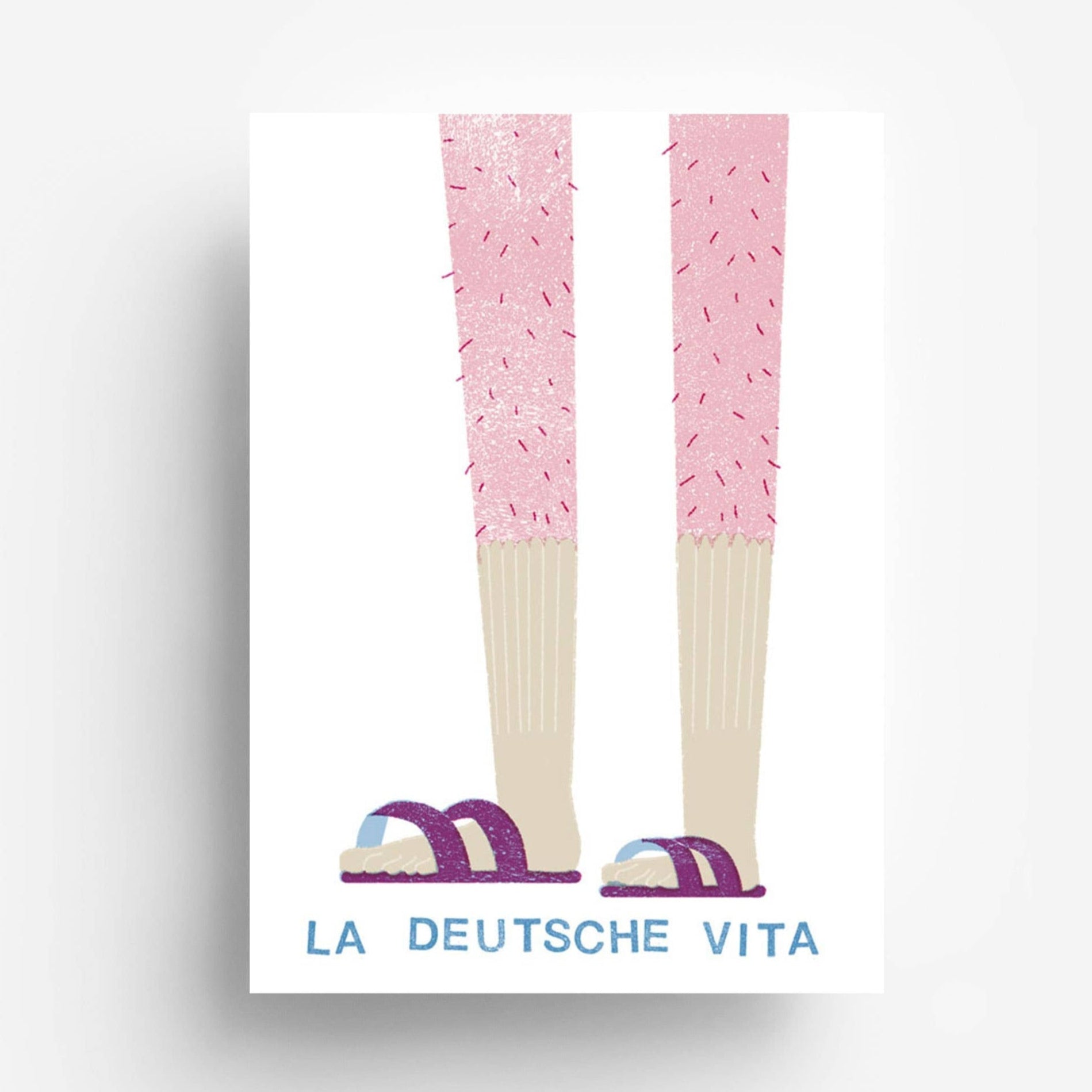 La Deutsche Vita Postkarte DIN A6