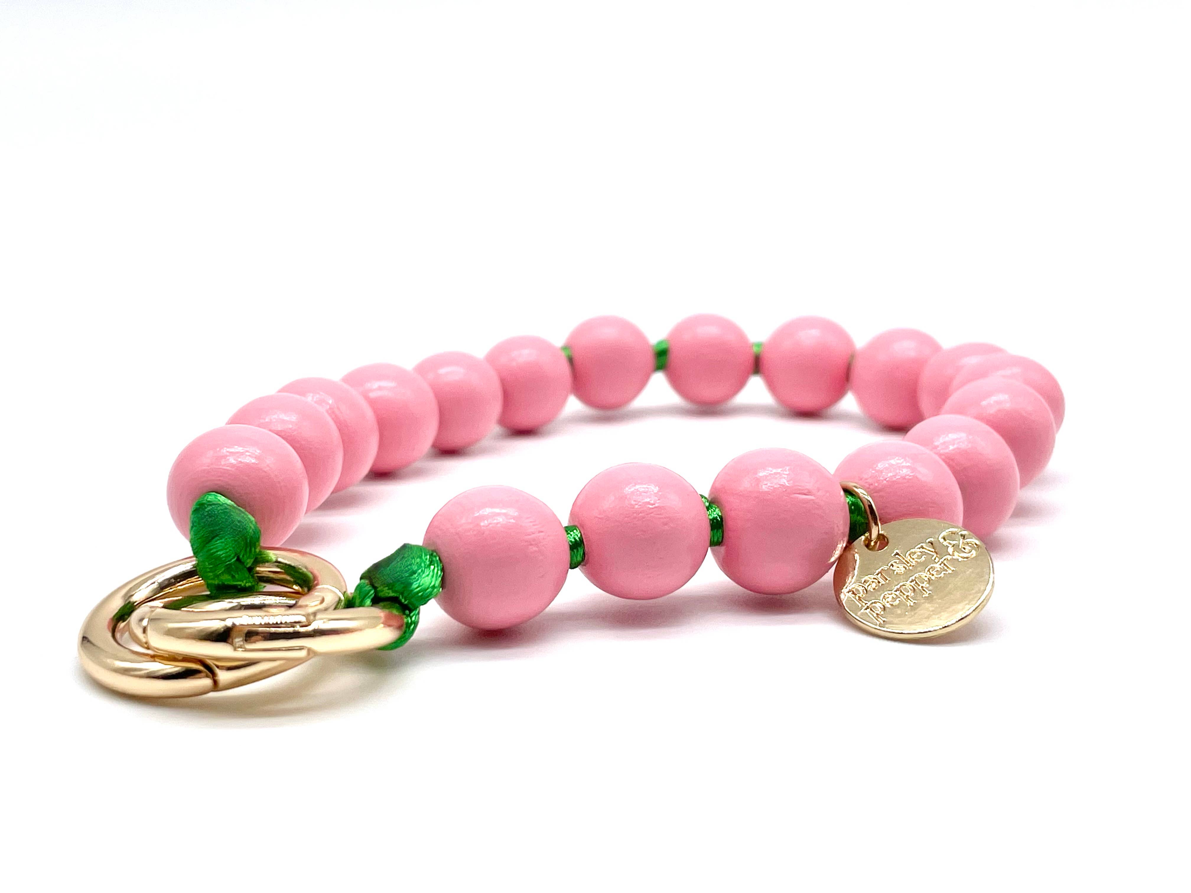 Parsley & Pepper - Handykette kurz Holz 3in1  Bag Charm & Schlüsselanhänger